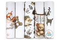 EGA KIDS mintás textilpelenka 70x80 cm – 5 db-os szett – Mix 28