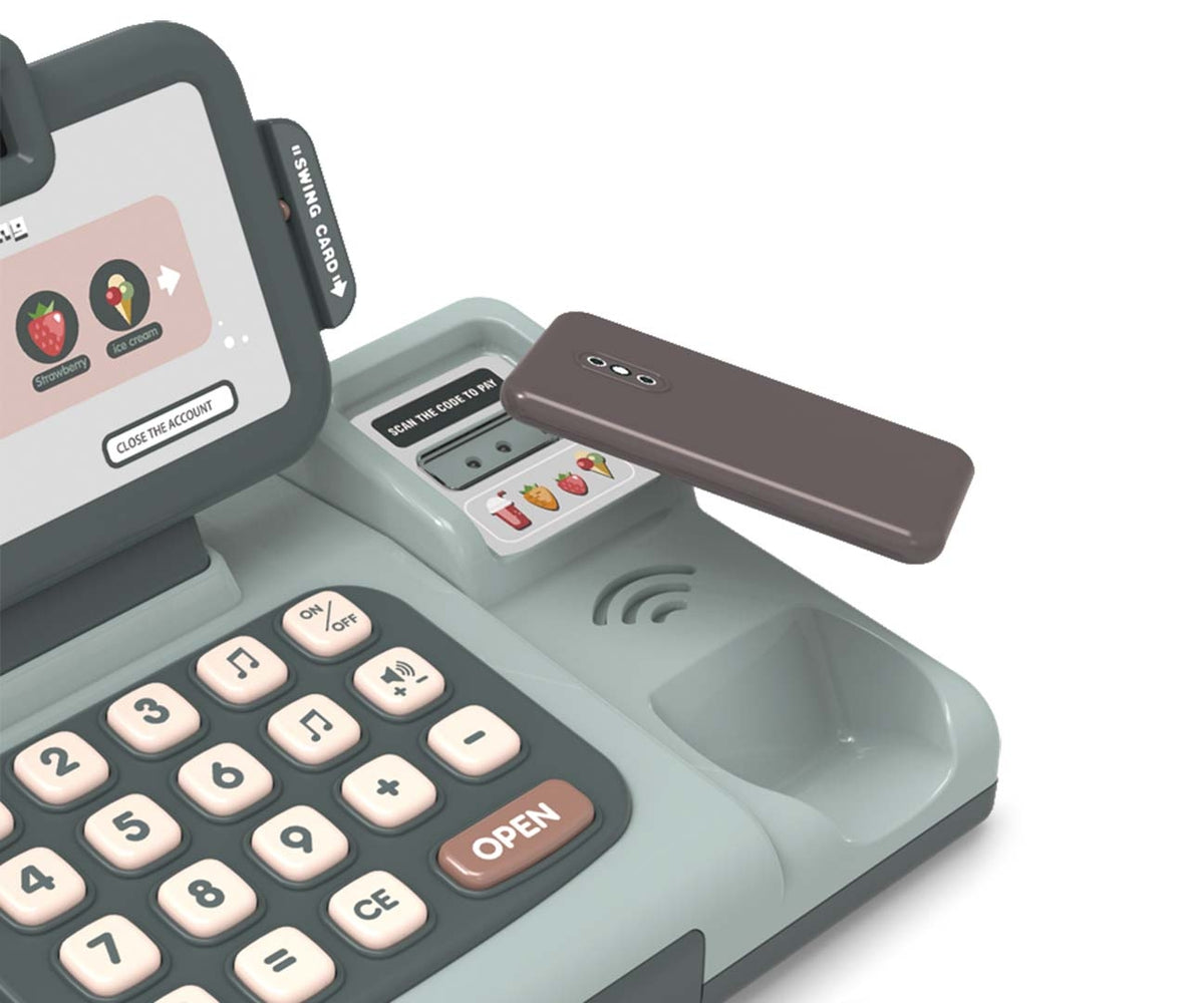 TinyMini interaktív játék pénztárgép