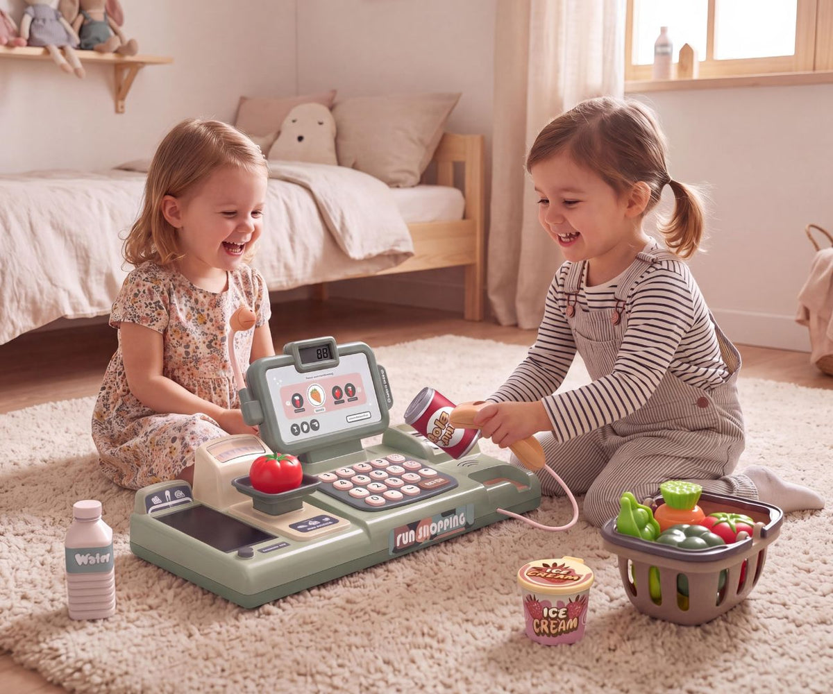 TinyMini interaktív játék pénztárgép