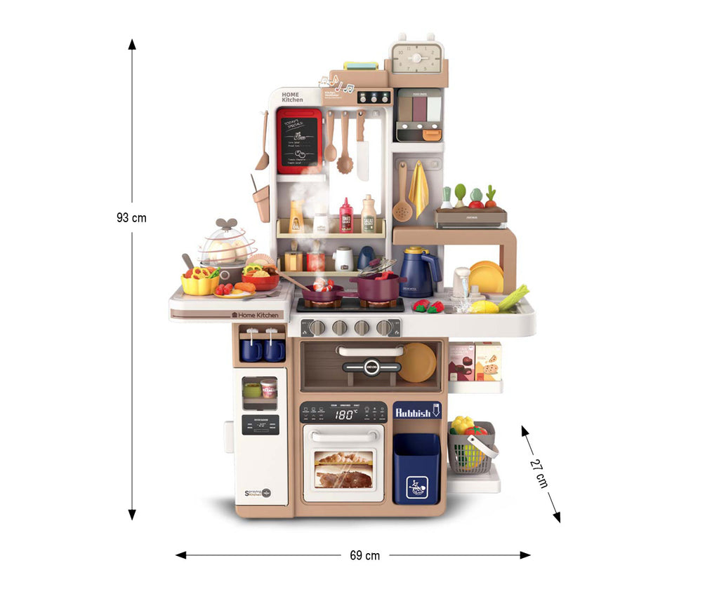 TinyMini interaktív játékkonyha – Bézs