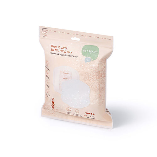BabyOno 3D melltartóbetét nappali és éjszakai használatra – 40 db