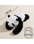 WOOPIE stresszoldó súlyozott plüss panda – 65 cm, 2,5 kg