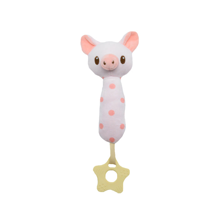 AXIOM hangot adó malacos babajáték – Rózsaszín – 17 cm