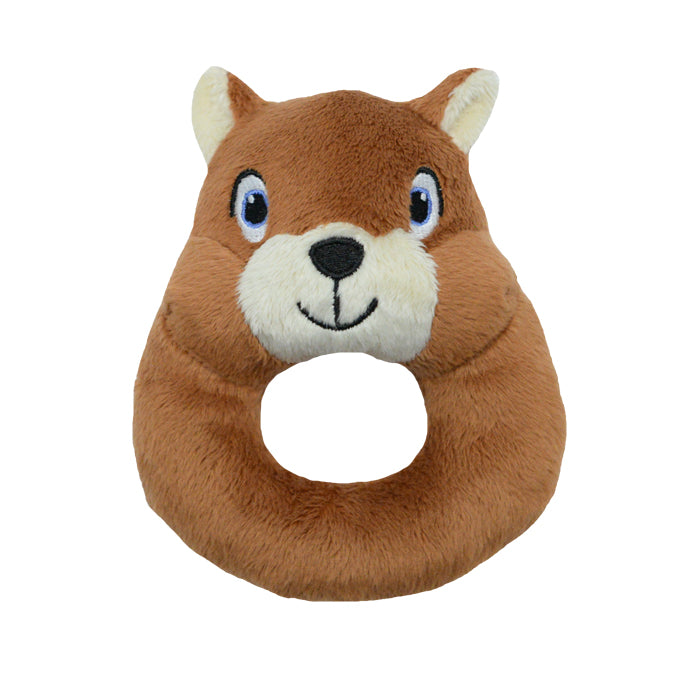 AXIOM mókusos babacsörgő – 12 cm