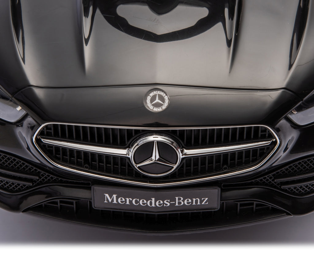 Milly Mally Mercedes C-Class bébitaxi tolókarral – Fekete