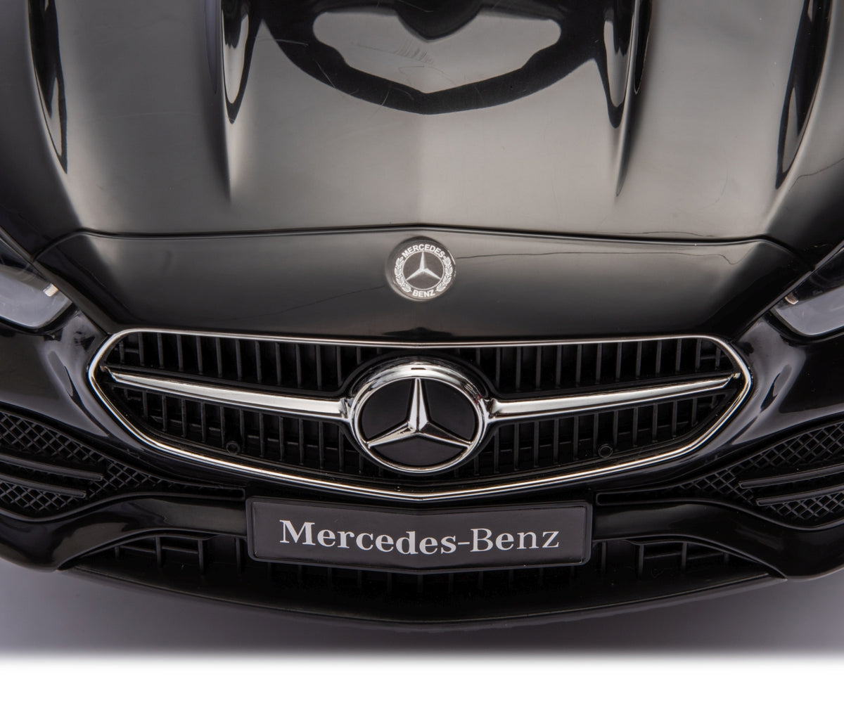 Milly Mally Mercedes C-Class bébitaxi tolókarral – Fekete