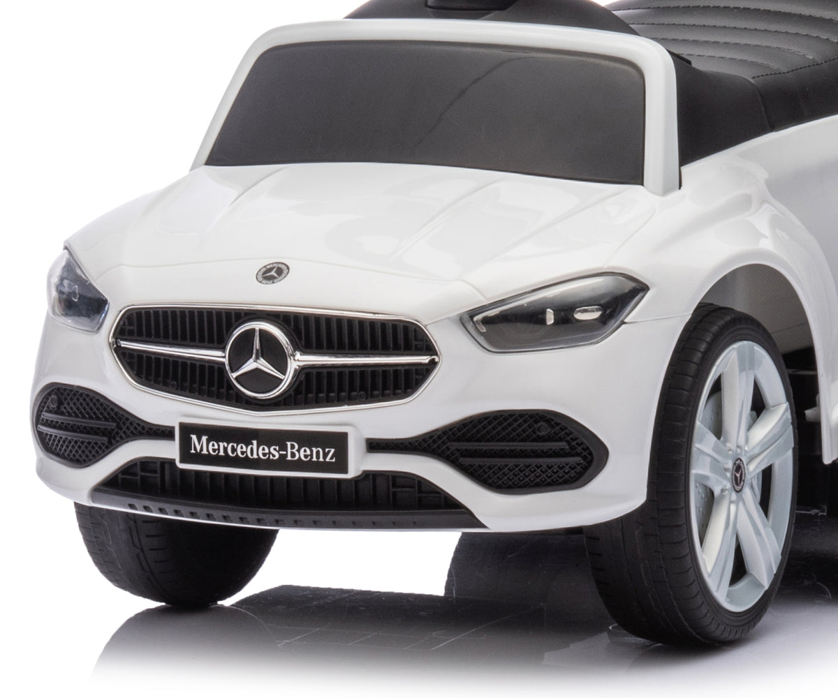 Milly Mally Mercedes C-Class bébitaxi tolókarral – Fehér
