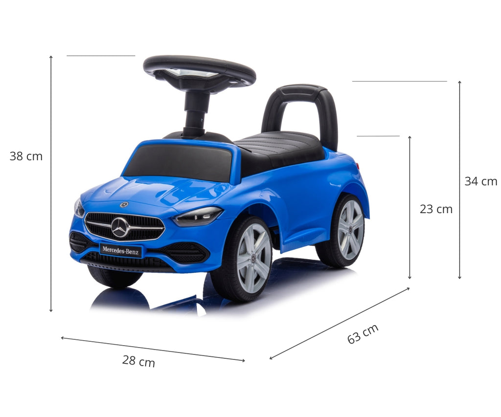 MILLY MALLY Mercedes C-Class S bébitaxi – Kék