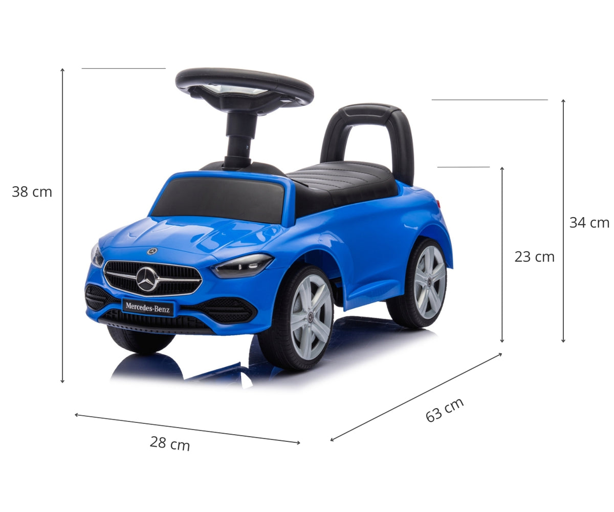 MILLY MALLY Mercedes C-Class S bébitaxi – Kék
