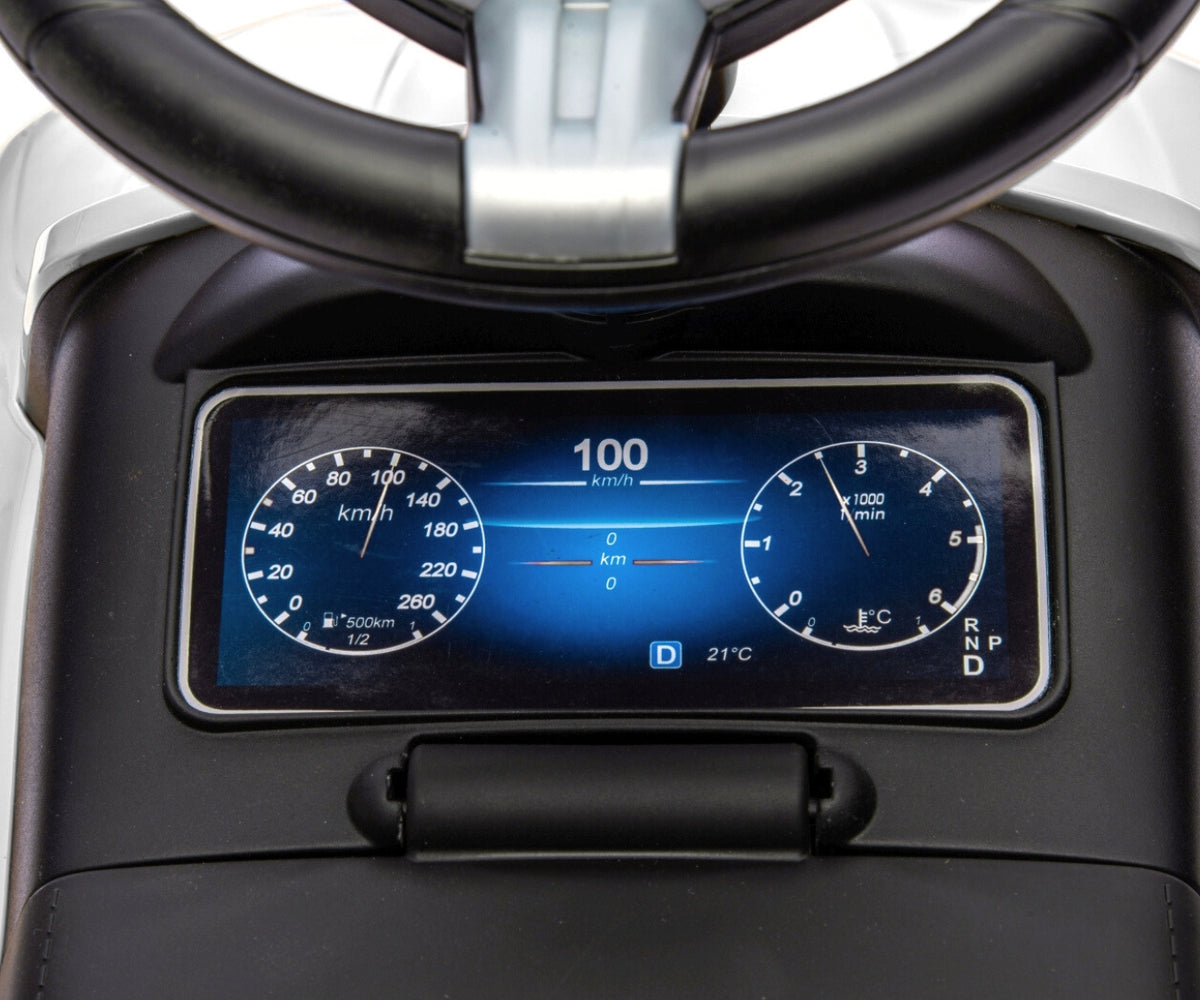 MILLY MALLY Mercedes C-Class S bébitaxi – Fehér