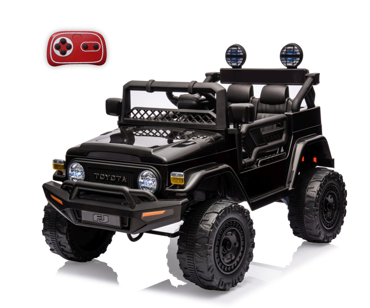 MILLY MALLY Toyota FJ Cruiser elektromos terepjáró – Fekete