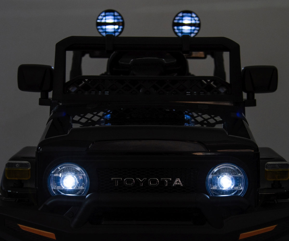 MILLY MALLY Toyota FJ Cruiser elektromos terepjáró – Fekete