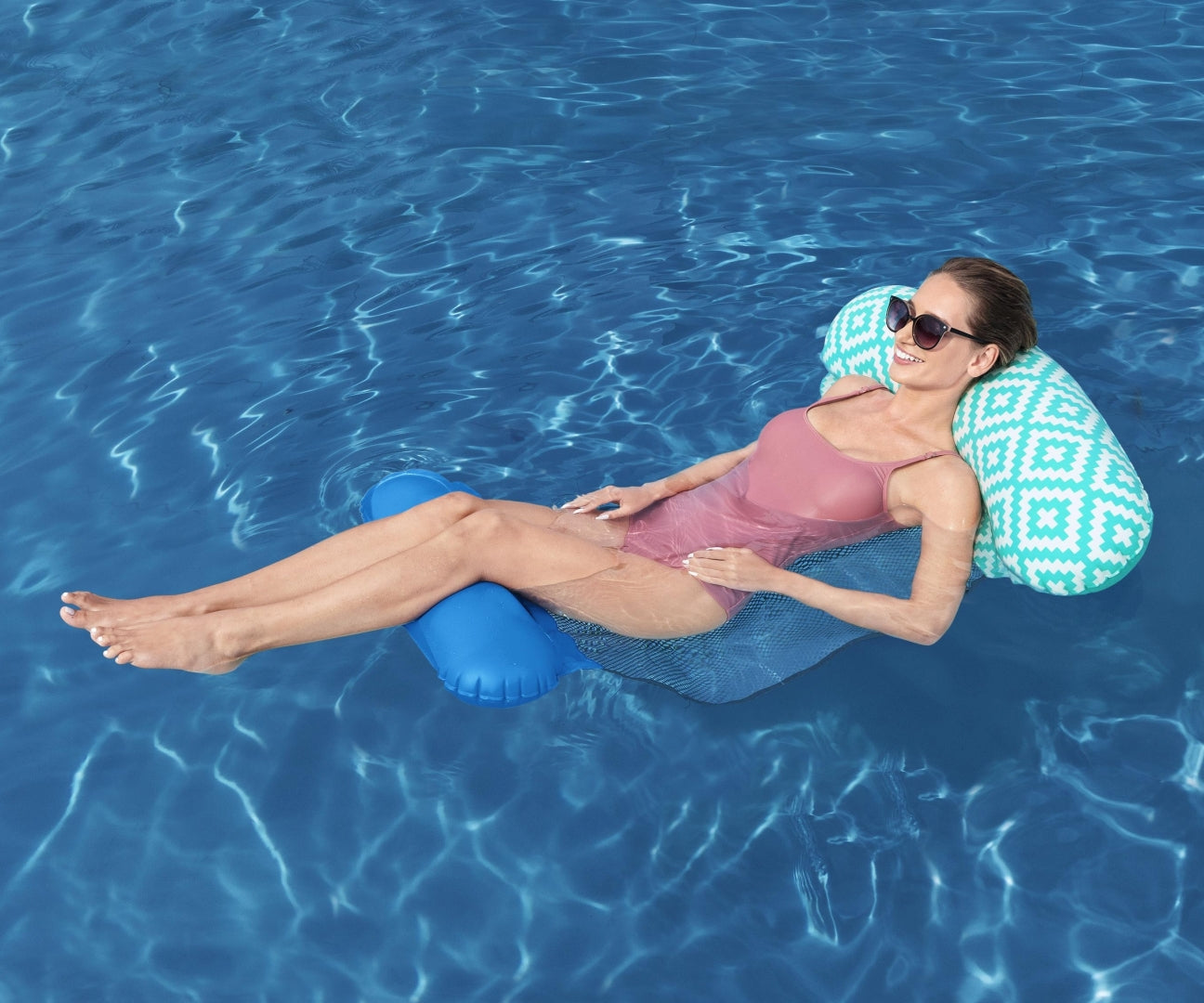 Bestway Comfort Plush™ Hálós Úszófotel – Kék