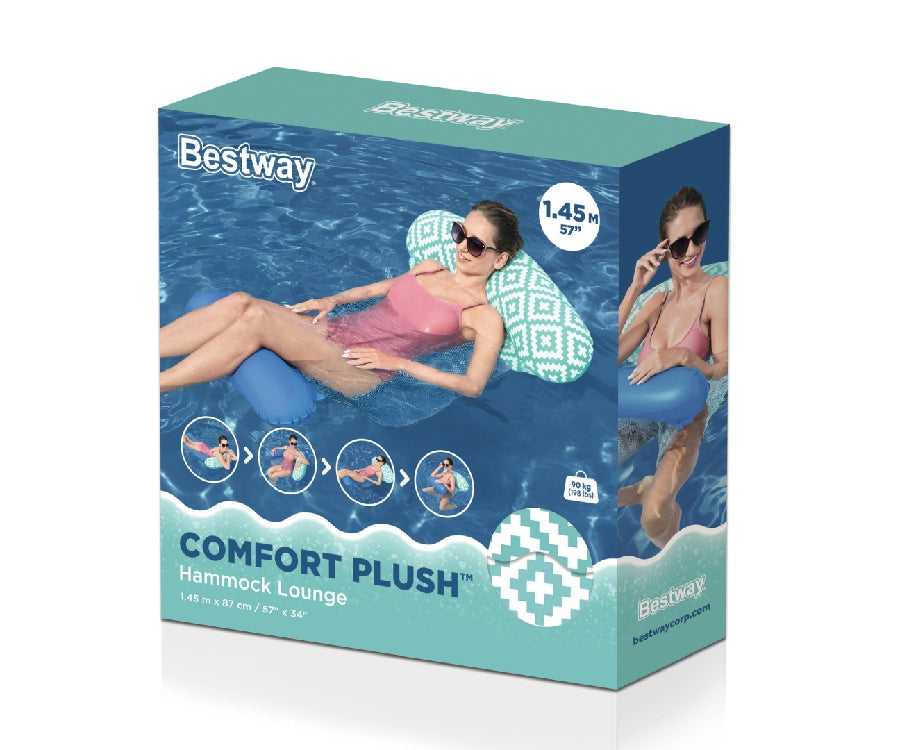 Bestway Comfort Plush™ Hálós Úszófotel – Kék