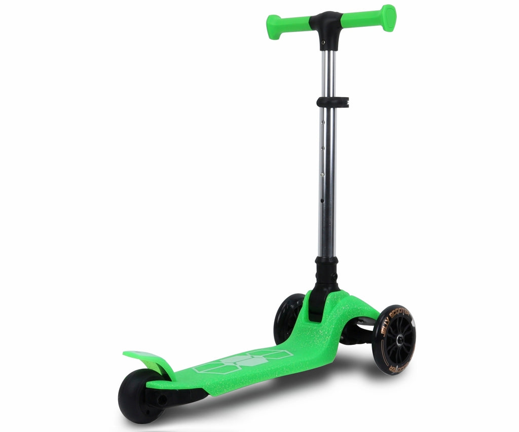 MILLY MALLY Jelly háromkerekű roller – Zöld