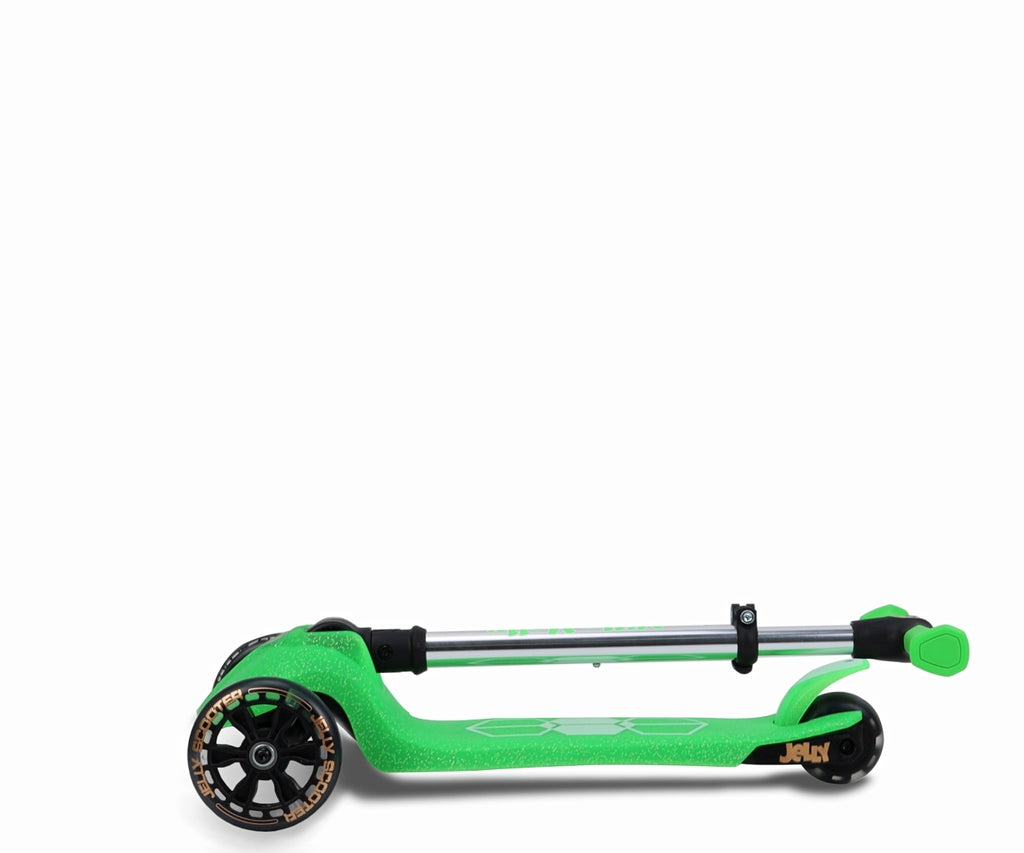 MILLY MALLY Jelly háromkerekű roller – Zöld