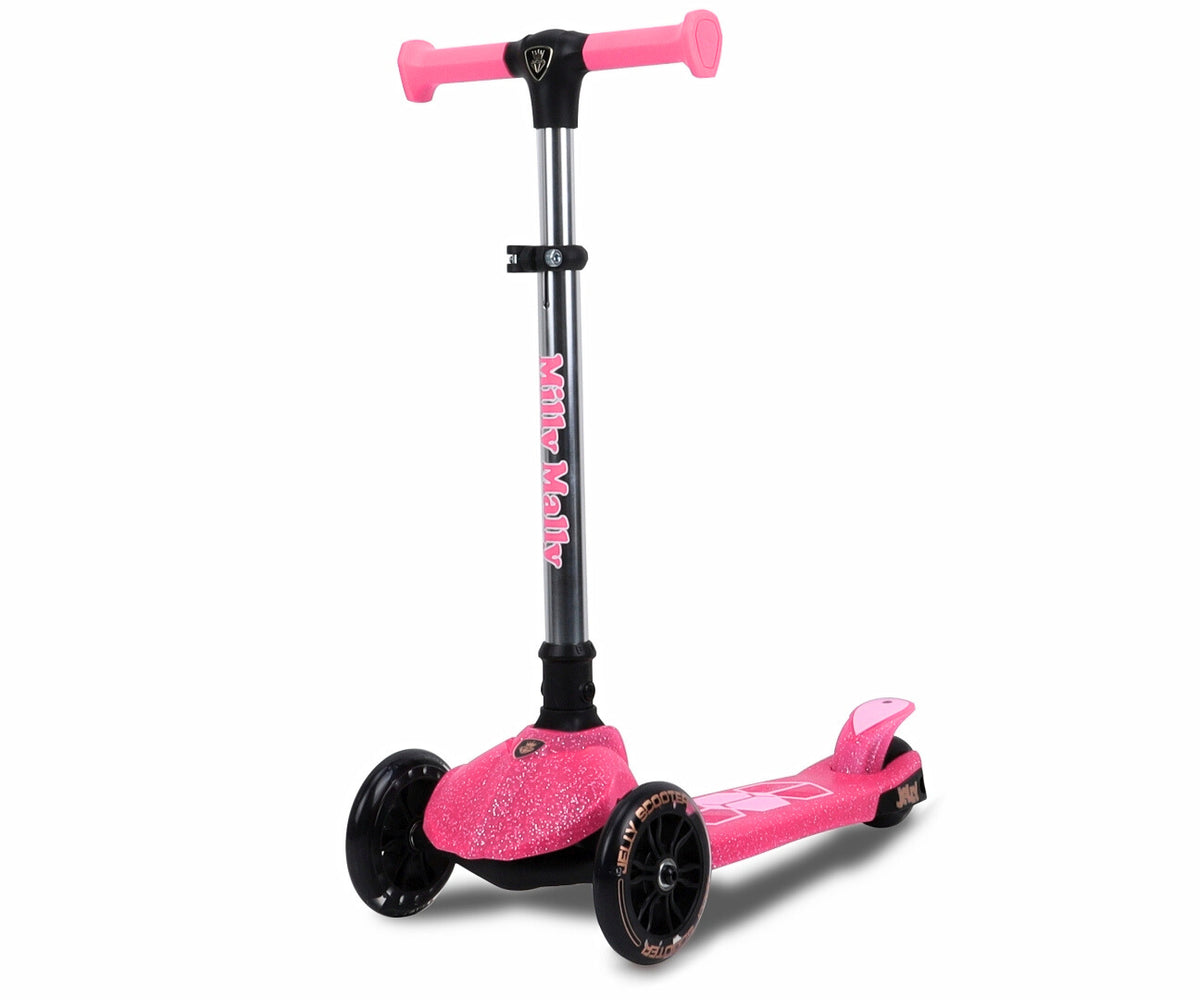 MILLY MALLY Jelly háromkerekű roller – Rózsaszín