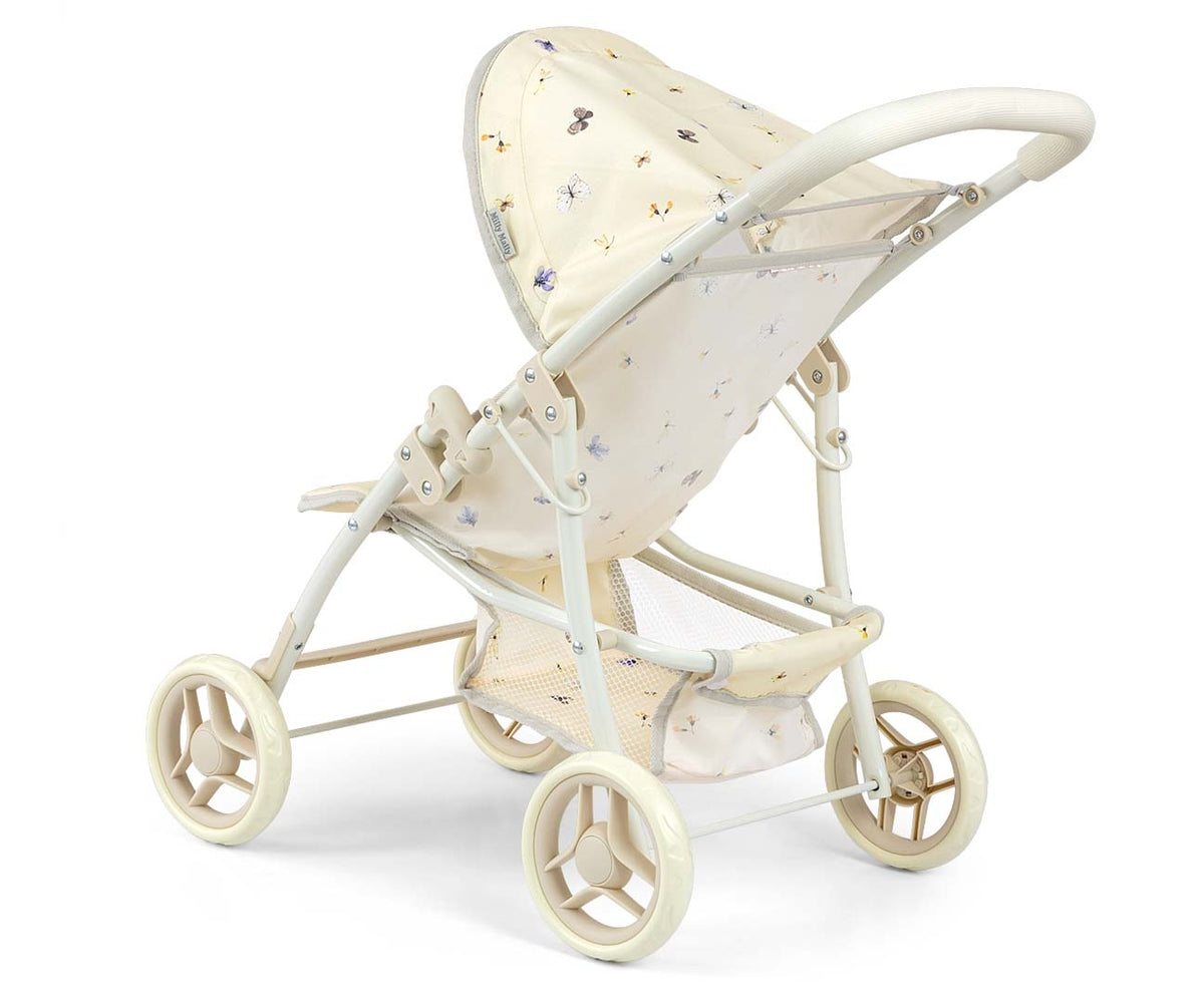 MILLY MALLY Natalie Nature játék babakocsi – 50 cm-es babákhoz