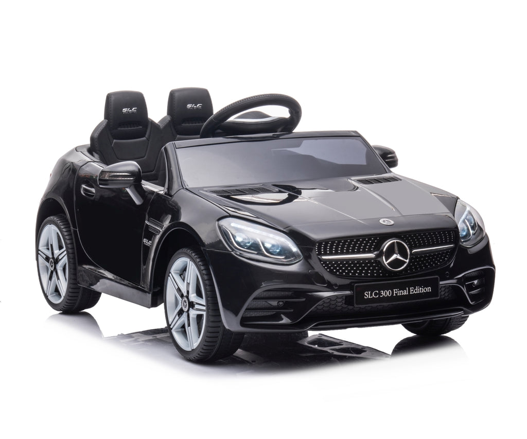 MILLY MALLY Mercedes-Benz SLC elektromos kisautó távirányítóval – Fekete