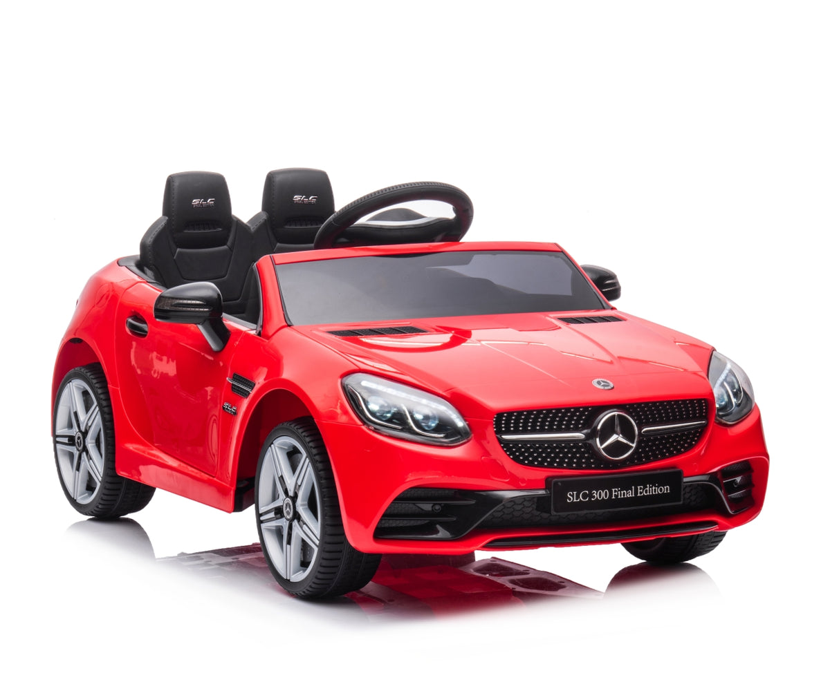 MILLY MALLY Mercedes-Benz SLC elektromos kisautó távirányítóval – Piros