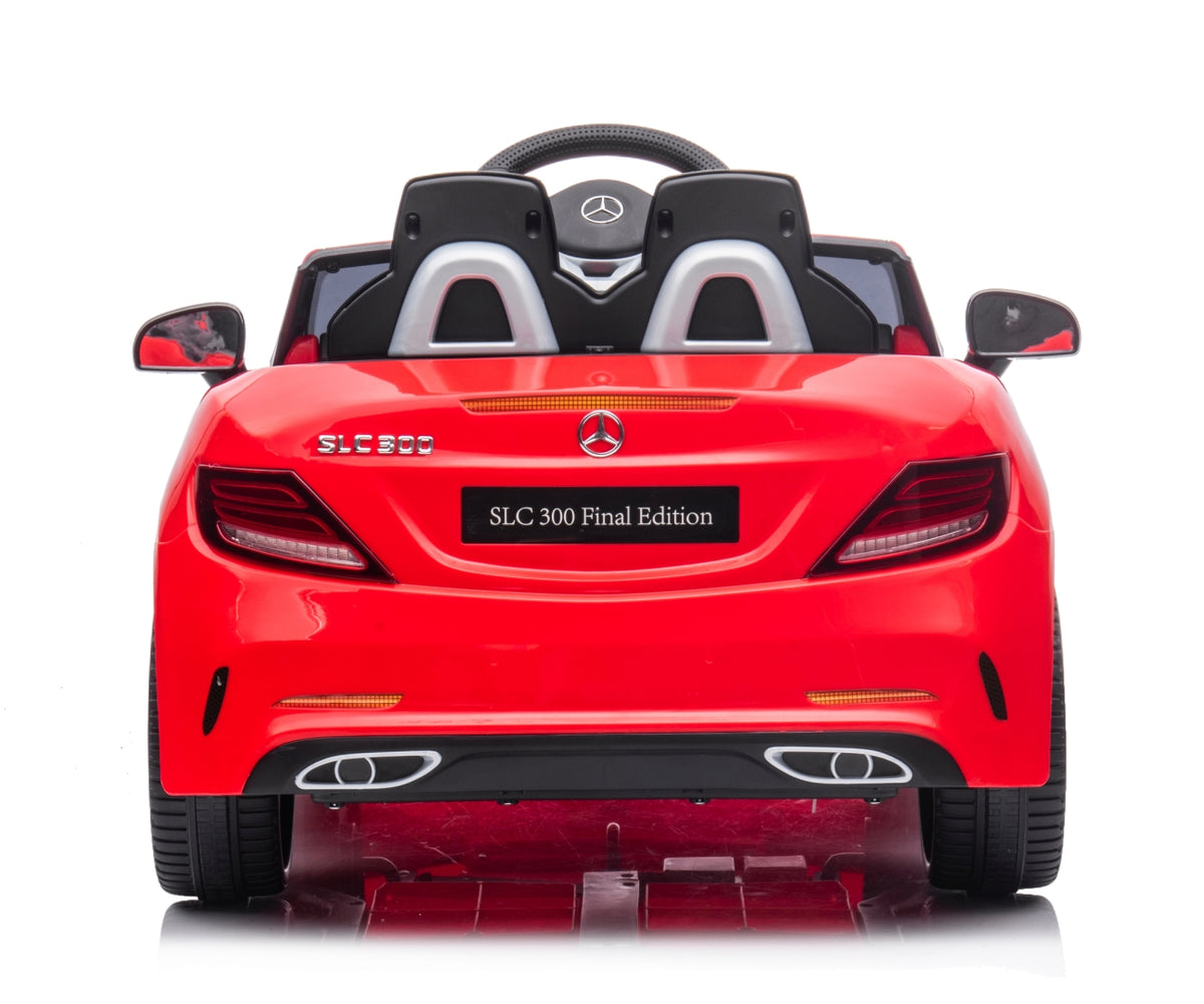 MILLY MALLY Mercedes-Benz SLC elektromos kisautó távirányítóval – Piros