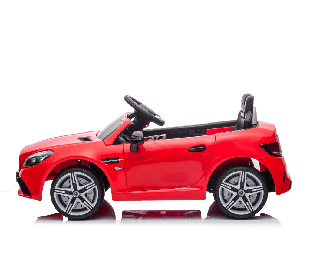 MILLY MALLY Mercedes-Benz SLC elektromos kisautó távirányítóval – Piros