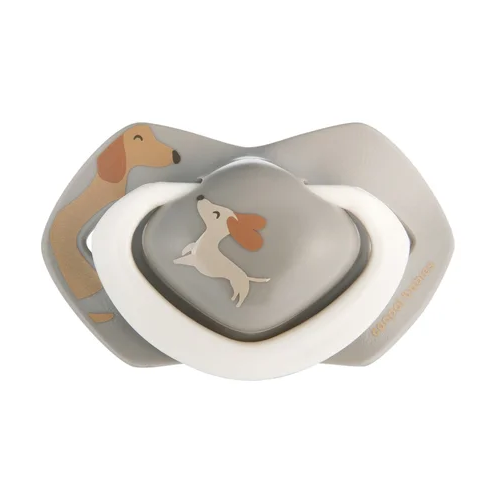 Canpol babies szilikon cumi 0-6 m szimmetrikus DOGS 2 db