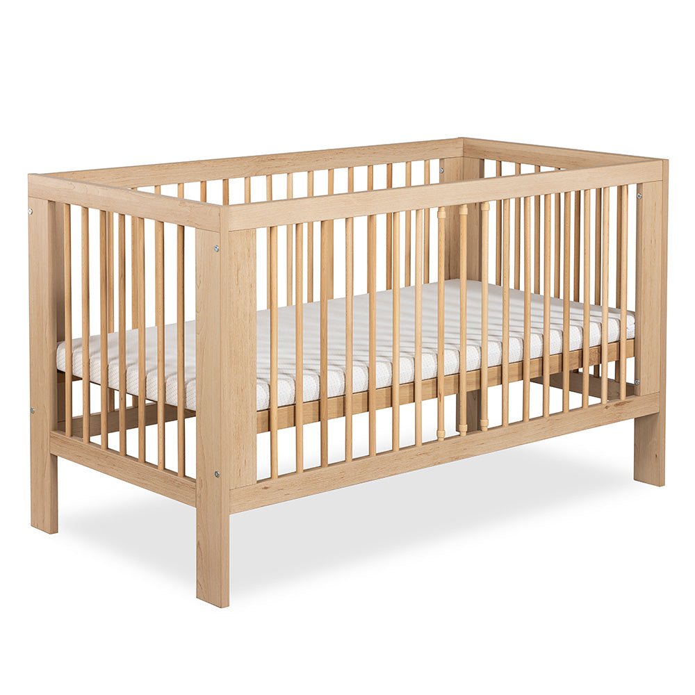 KLUPS Olivia átalakítható babaágy 140 × 70 cm – bükk