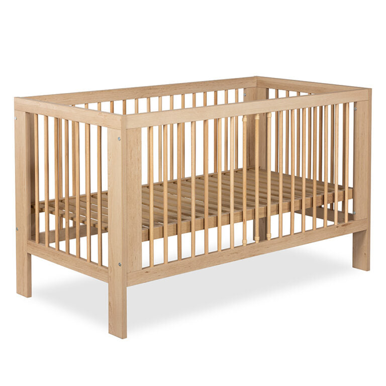 KLUPS Olivia átalakítható babaágy 140 × 70 cm – bükk