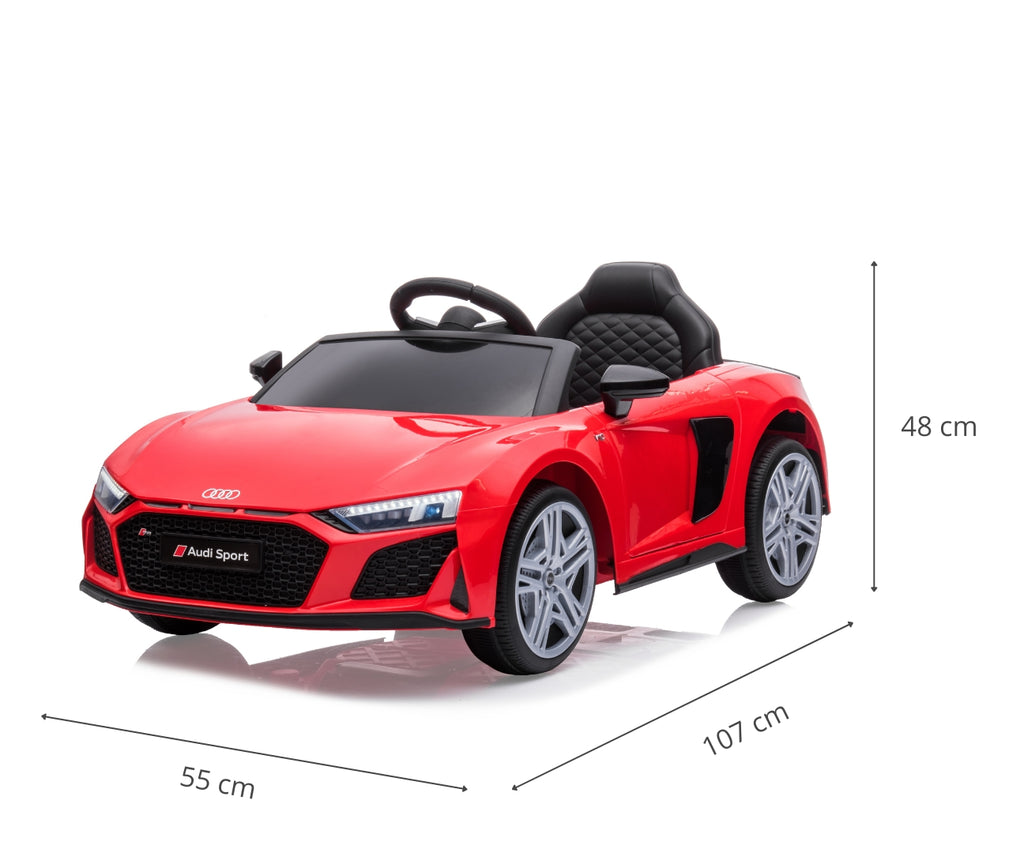 MILLY MALLY Audi R8 Spyder elektromos kisautó – Piros