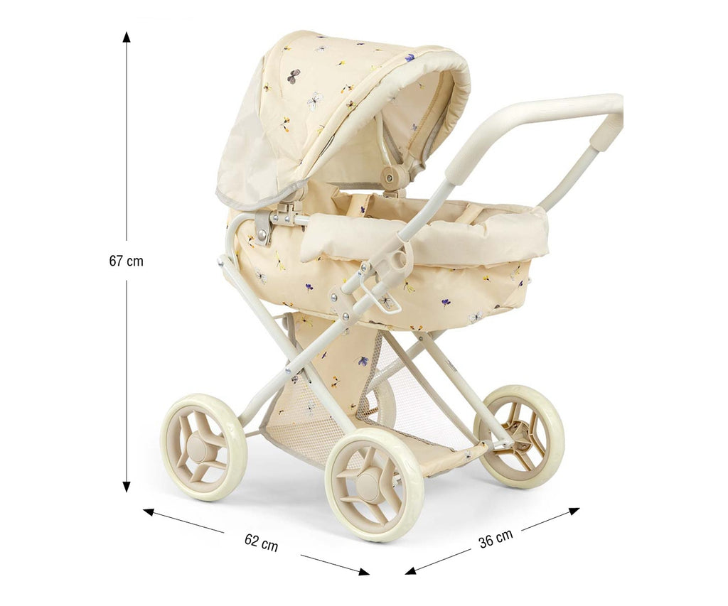 MILLY MALLY Alice játék babakocsi – Natúr