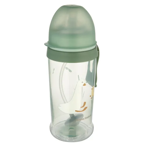 Canpol babies cseppmentes kulacs súlyozott szívószállal 350ml GOOSE