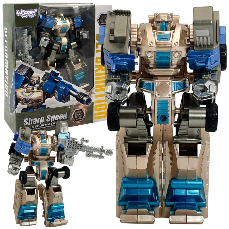WOOPIE SHARP SPEED 2 az 1-ben átalakítható harci robot és teherautó