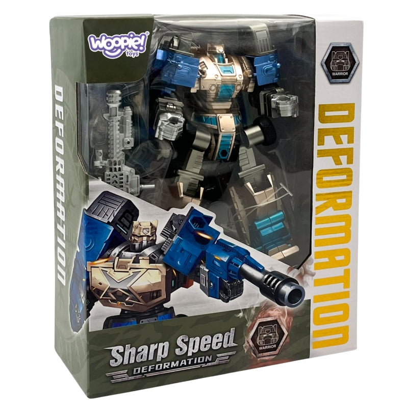 WOOPIE SHARP SPEED 2 az 1-ben átalakítható harci robot és teherautó