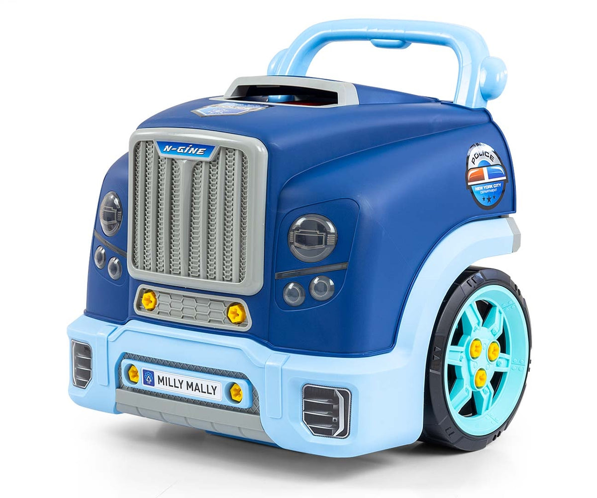 Milly Mally N-GINE szétszerelhető játékmotor – Kék