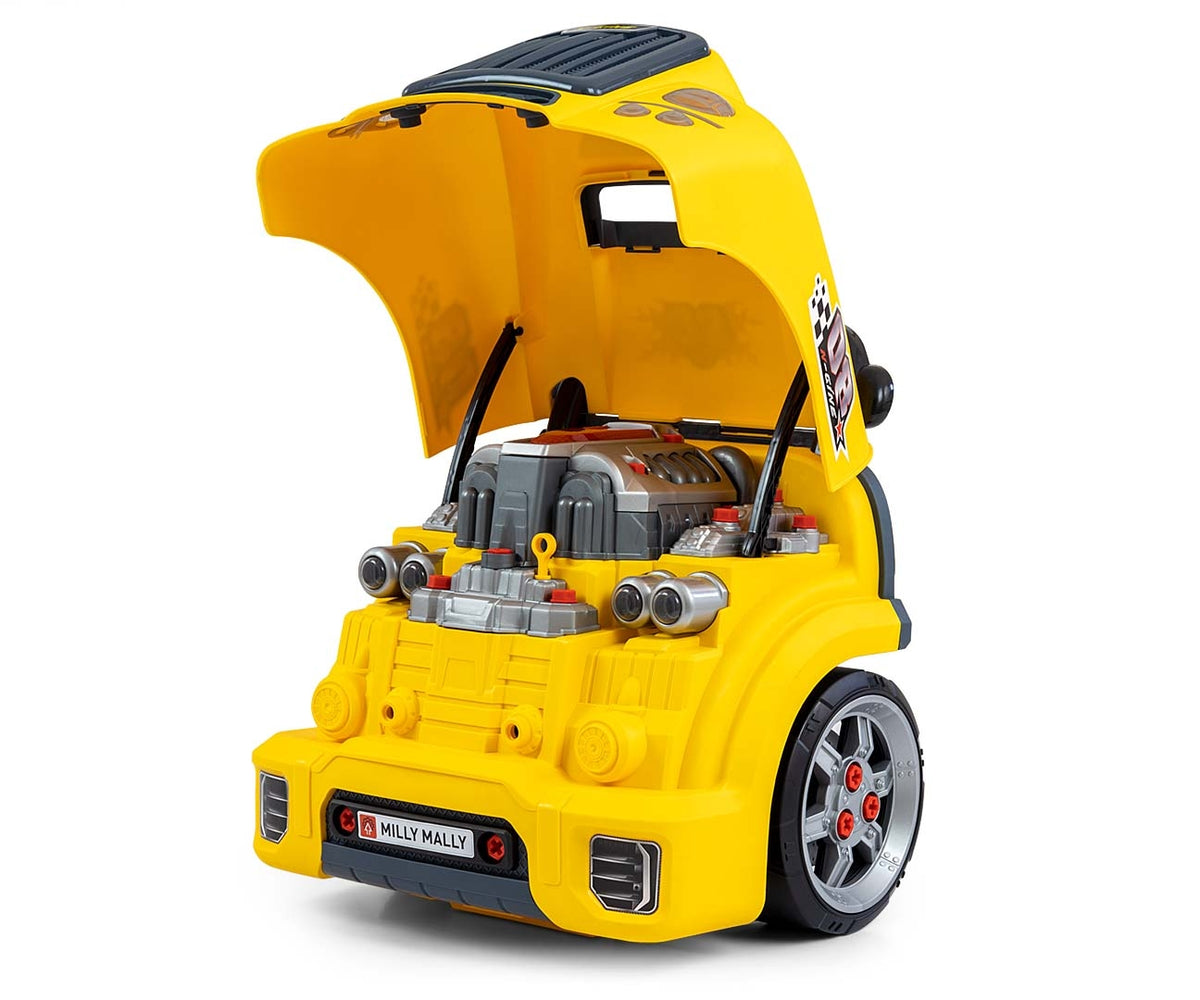 Milly Mally N-GINE szétszerelhető játék motor – Sárga