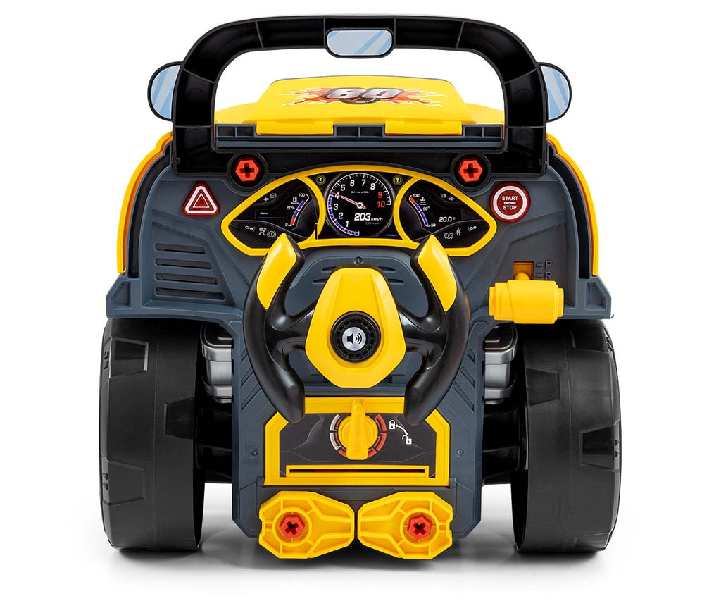 Milly Mally N-GINE szétszerelhető játék motor – Sárga