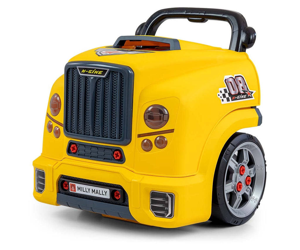 Milly Mally N-GINE szétszerelhető játék motor – Sárga