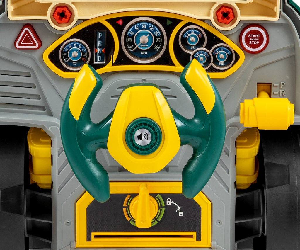 Milly Mally N-GINE szétszerelhető játékmotor – Zöld