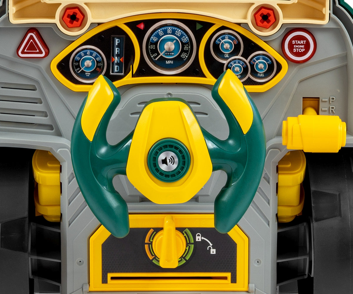 Milly Mally N-GINE szétszerelhető játékmotor – Zöld