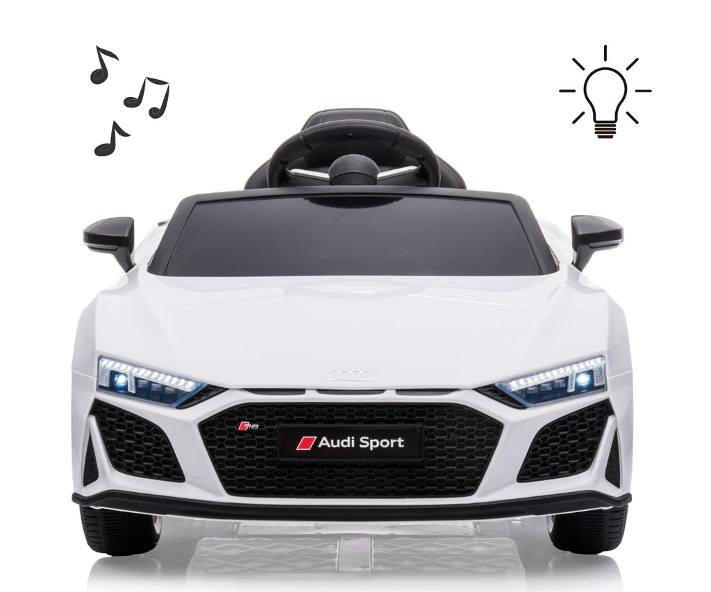 MILLY MALLY Audi R8 Spyder elektromos kisautó – Fehér