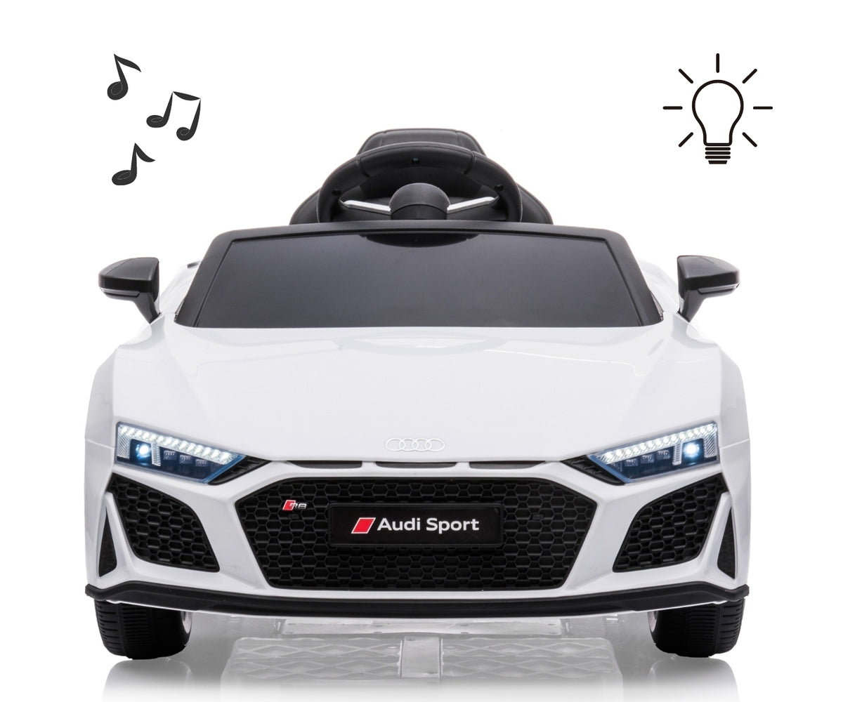 MILLY MALLY Audi R8 Spyder elektromos kisautó – Fehér