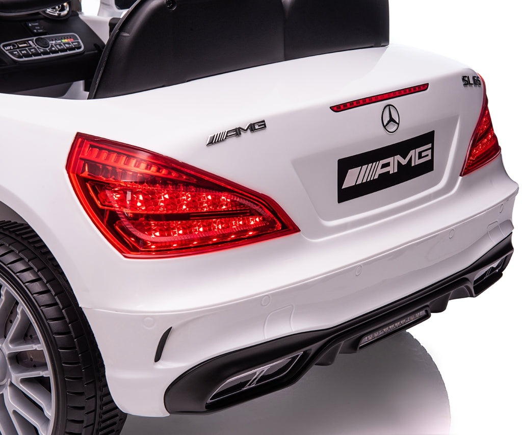 MILLY MALLY Mercedes-Benz SL65 AMG elektromos kisautó – Fehér