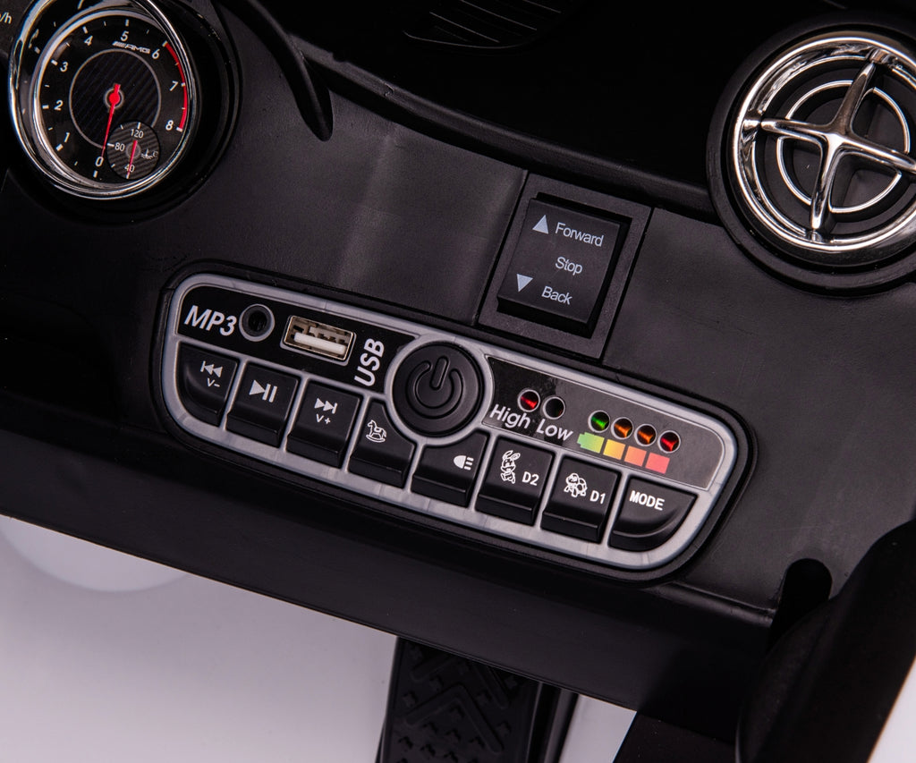 MILLY MALLY Mercedes-Benz SL65 AMG elektromos kisautó – Fehér