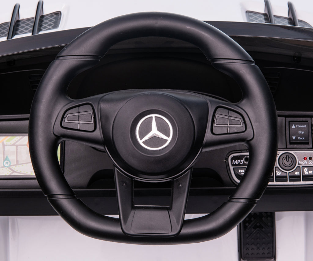 MILLY MALLY Mercedes-Benz SL65 AMG elektromos kisautó – Fehér