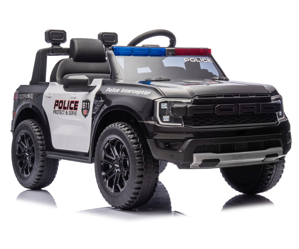Milly Mally Ford Ranger Police elektromos rendőrautó – Fekete