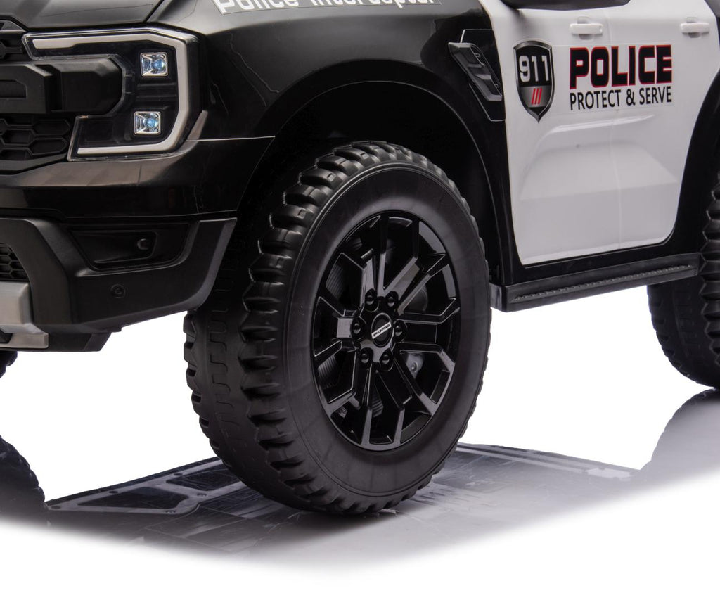 Milly Mally Ford Ranger Police elektromos rendőrautó – Fekete
