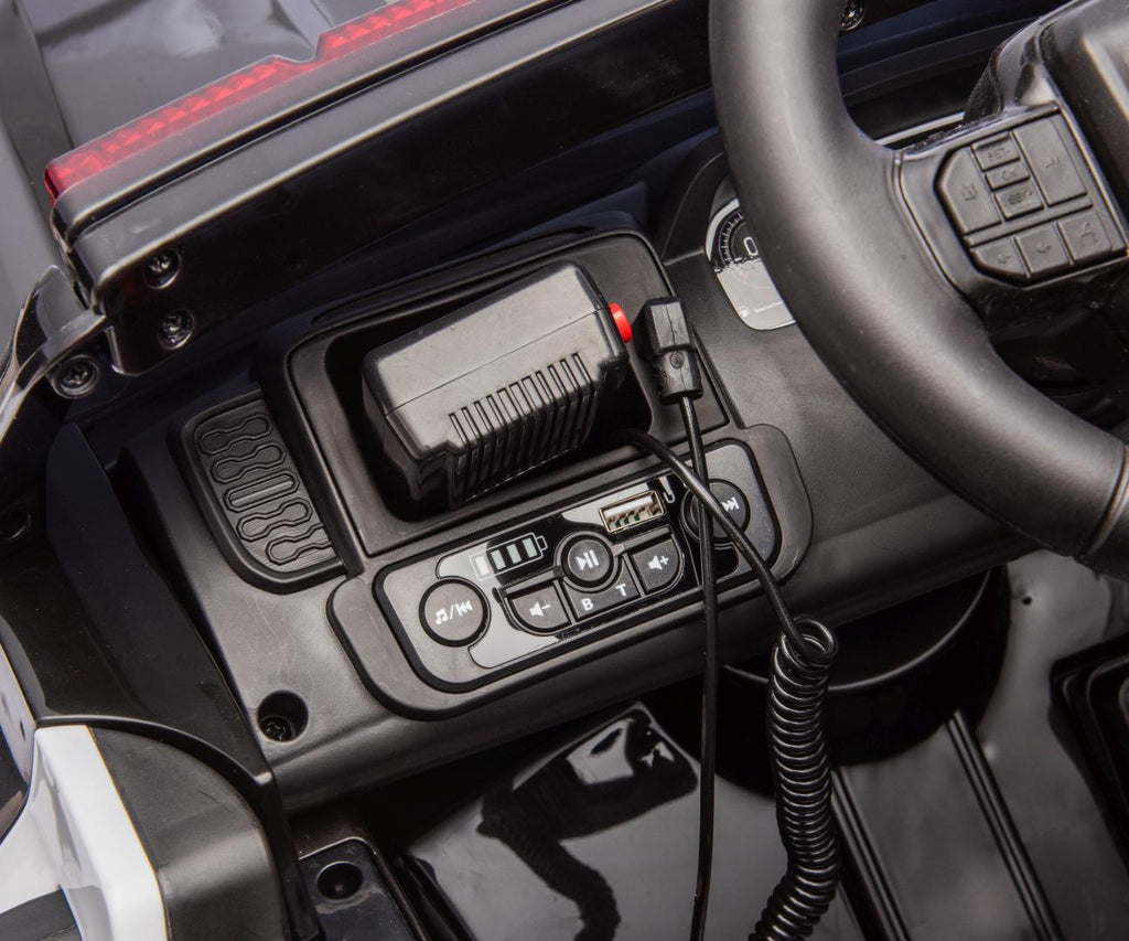 Milly Mally Ford Ranger Police elektromos rendőrautó – Fekete