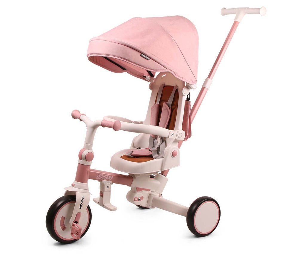 Milly Mally Zippy 5 az 1-ben tricikli – Pink