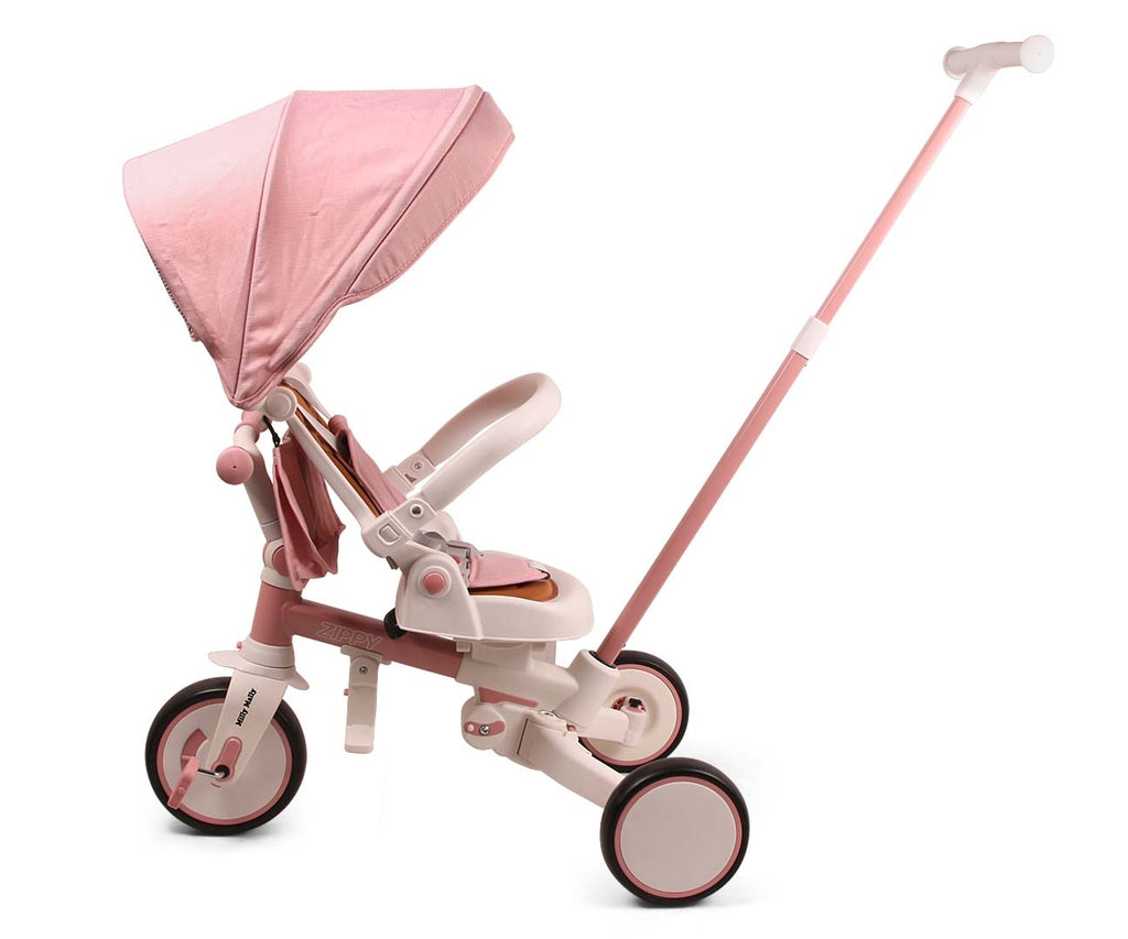 Milly Mally Zippy 5 az 1-ben tricikli – Pink